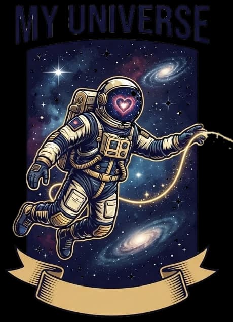 Universe & Astronaut