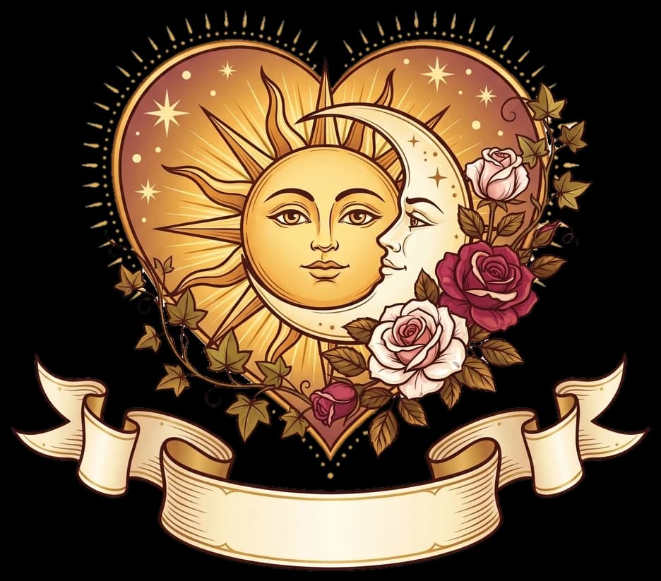 Sun & Moon Hearts